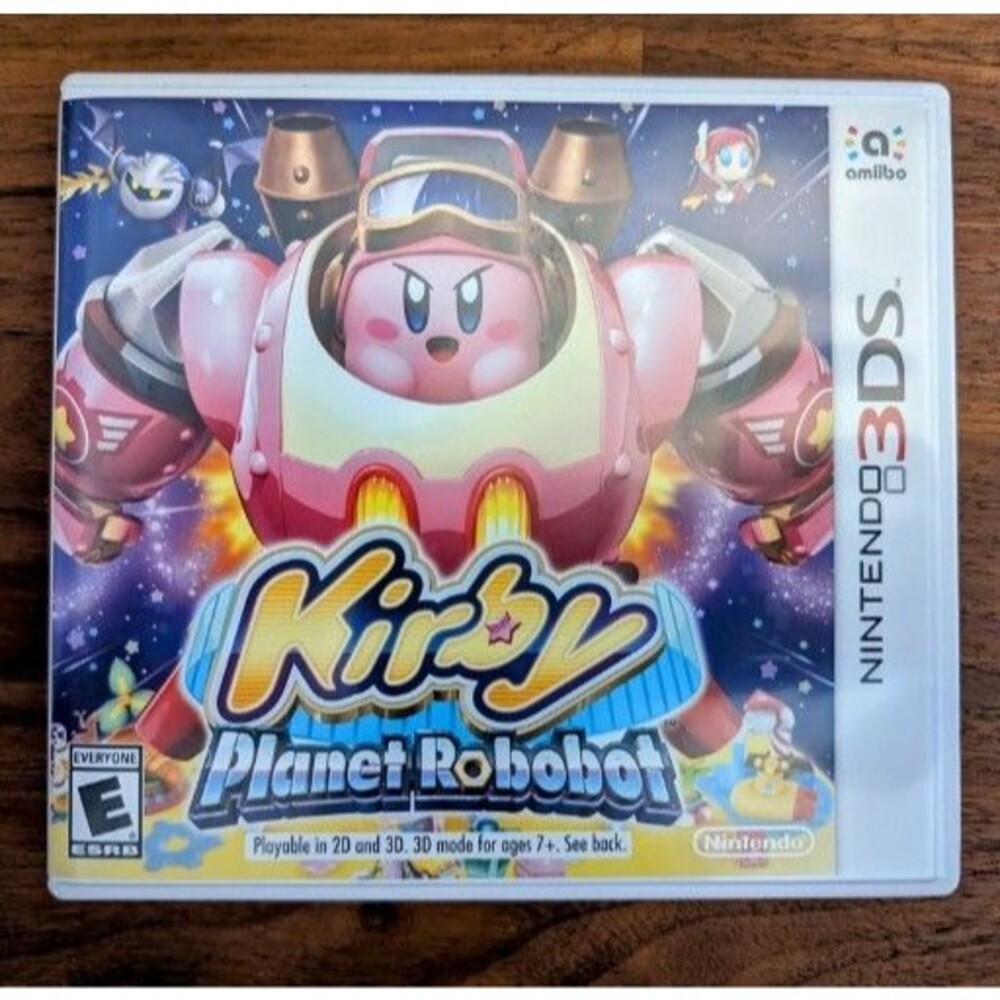 Kirby Planet Robobot (Nintendo 3DS) XL 2DS Game w/Case & Insert US Version